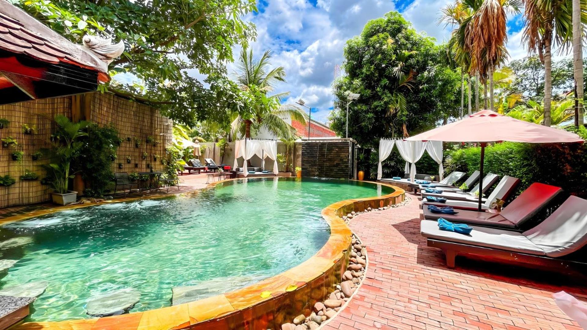 Central Privilege Hotel Siem Reap Esterno foto