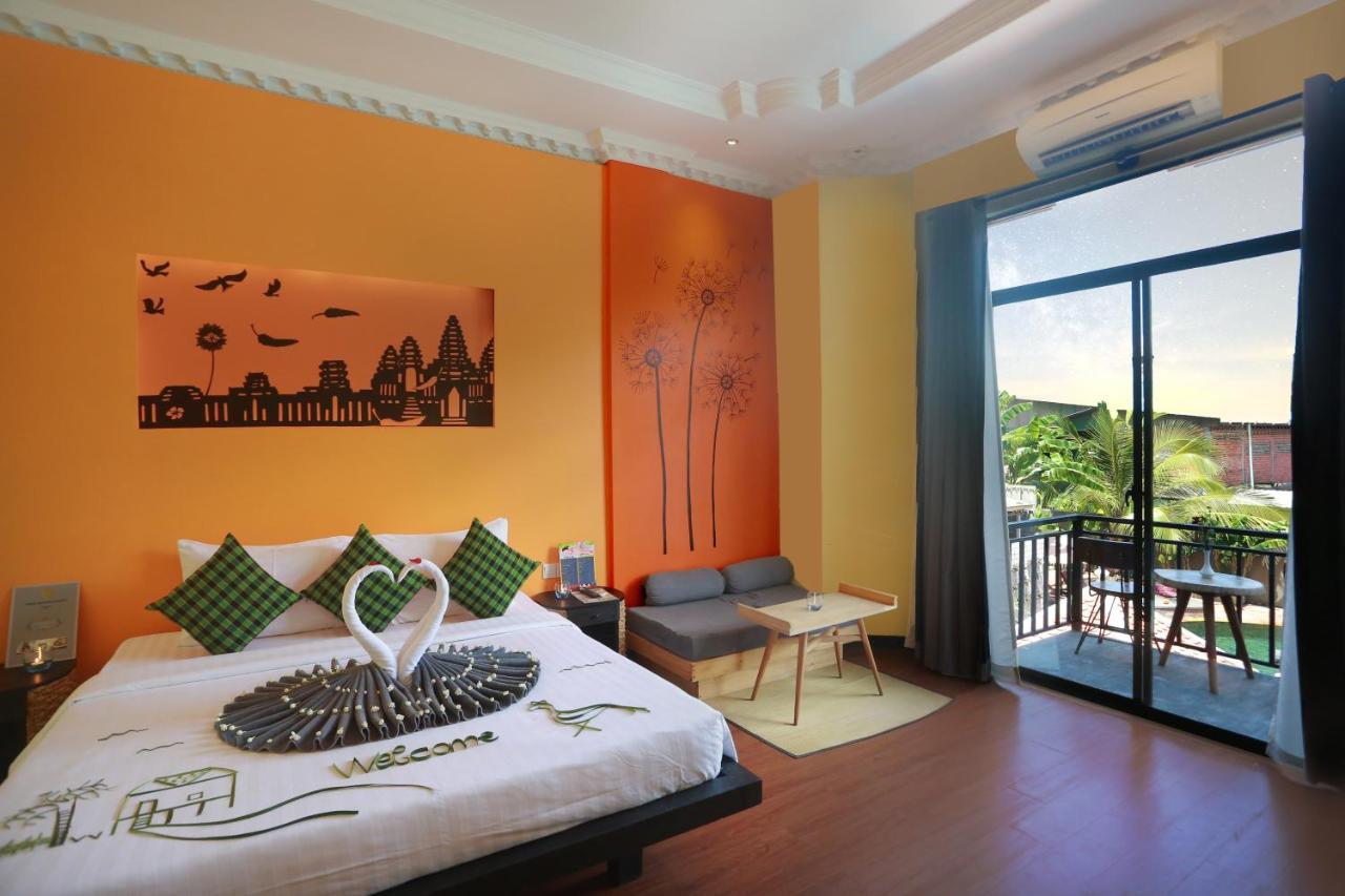 Central Privilege Hotel Siem Reap Esterno foto