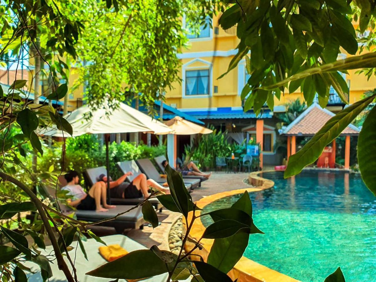 Central Privilege Hotel Siem Reap Esterno foto